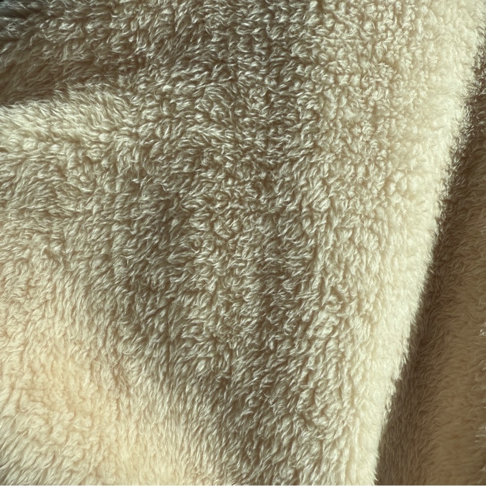 Cream Teddy Jacket - Picture 4 of 7